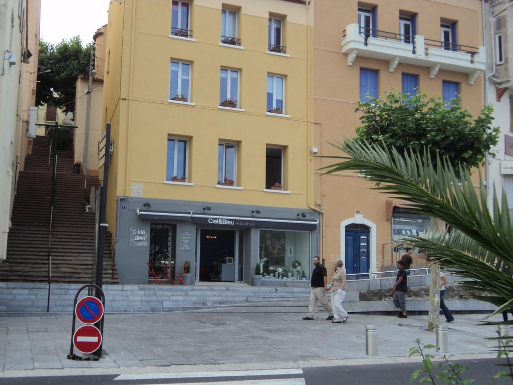 Appartement La Mediterranee Vue Sur Mer Plein Soleil 3 Climatisations Reversibles Port Vendres Zimmer foto
